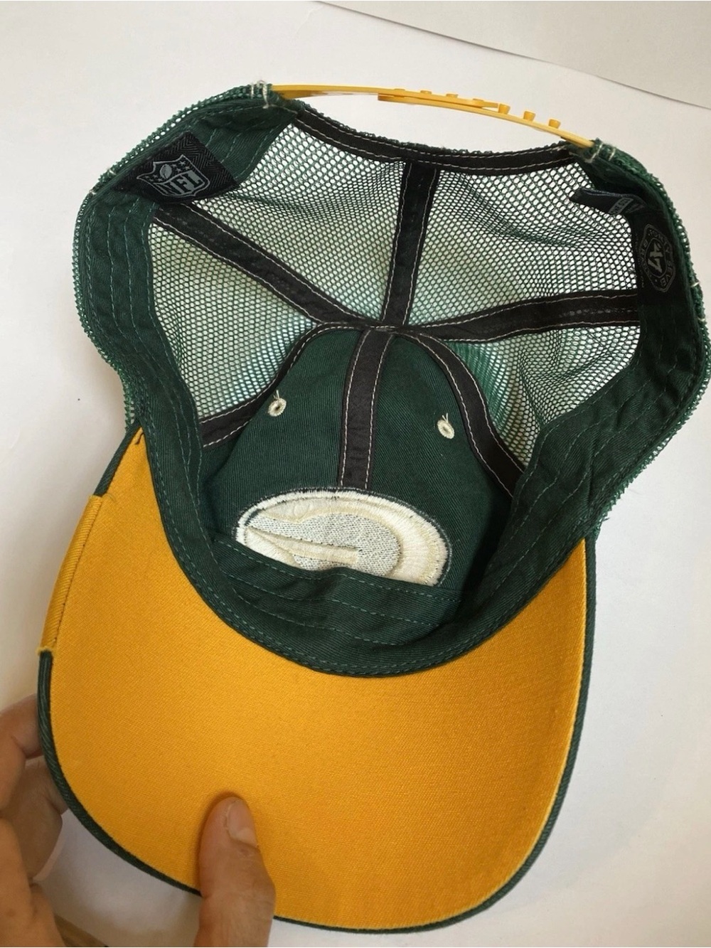 Green Bay Packers Green Distressed Cap - Picture 7 of 8
